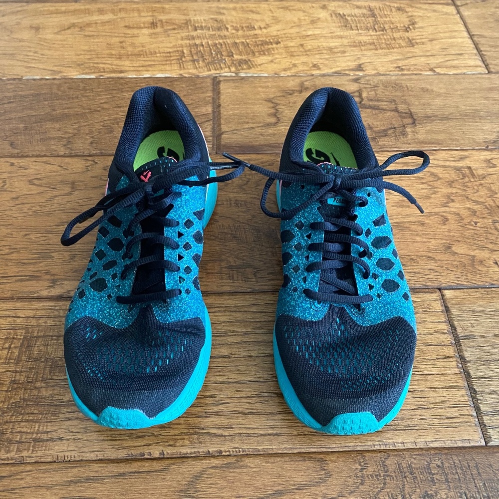 Nike Women Air Zoom Pegasus 31 Teal Running Shoes Sneakers Size 9.5